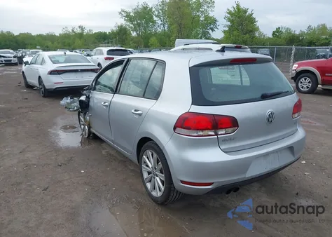2014 Volkswagen Golf 2.0L Tdi from USA, damaged, VIN WVWDM7AJ4EW002327